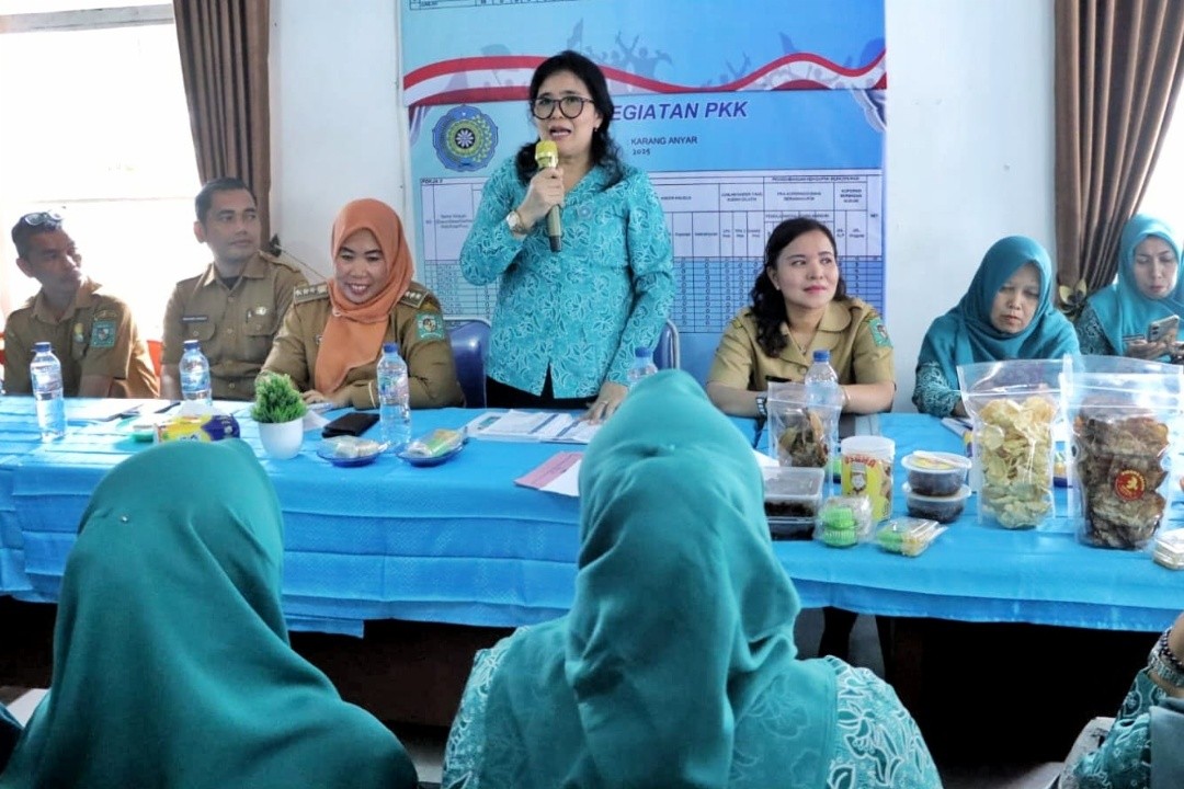 Kegiatan pembinaan terhadap Desa Percontohan dalam Usaha Peningkatan Pendapatan Keluarga (UP2K) di Nagori Karang Anyar, Kecamatan Gunung Maligas, Provinsi Sumatera Utara, Senin (30/3/2026). Foto: dokumentasi