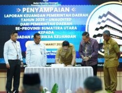 Serahkan LKPD Tahun 2025, Semua Pemda di Sumatra Utara Siap Terima Arahan BPK RI