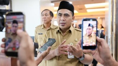 Wakil Gubernur Jawa Tengah, Taj Yasin Maimoen saat wawancara seusai menerima kunjungan kerja DPR RI. Foto: dokumentasi/istimewa