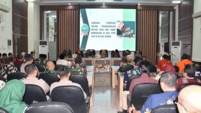 High Level Meeting Pengendalian Inflasi Pemkab Demak di Gedung Gradhika Bina Praja, Kabupaten Demak, Jawa Tengah, Kamis (5/3/2026). Foto: dokumentasi