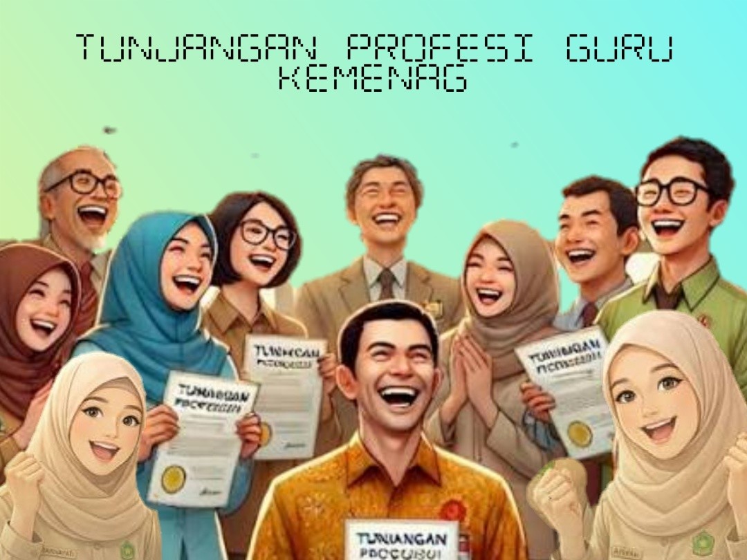 Ilustrasi guru madrasah penerima tunjangan profesi guru kemenag. Lingkar.co