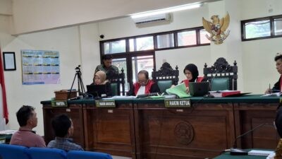 Sidang Sengketa Tanah Sulistyowati menghadirkan dua saksi di Pengadilan Negeri Semarang. (dok Istimewa)
