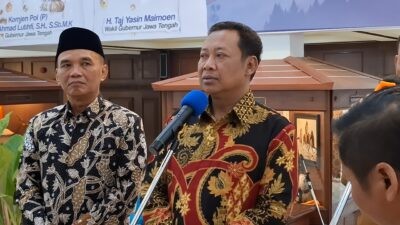 Wakil Ketua KPK, Fitroh Nurcahyanto saat di wawancarai. (dok Istimewa)