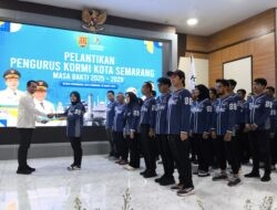 KORMI Kota Semarang 2025–2029 Resmi Dilantik, Tunjung: Siap Bawa Olahraga Masyarakat Makin Masif