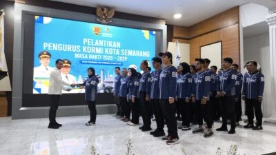 KORMI Kota Semarang periode 2025-2029 resmi dilantik. (dok Alan Henry)