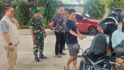 TPID Kabupaten Kutai Barat saat melakukan sidak di salah satu SPBU. Foto: dokumentasi