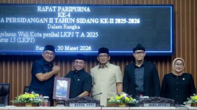 Tren Positif LKPj Wali Kota Bandung Tahun 2025, Investasi Tembus Rp11,92 Triliun, Lampaui Target