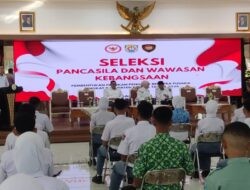 Ratusan Calon Paskibraka Kabupaten Kendal Ikuti Tes CAT