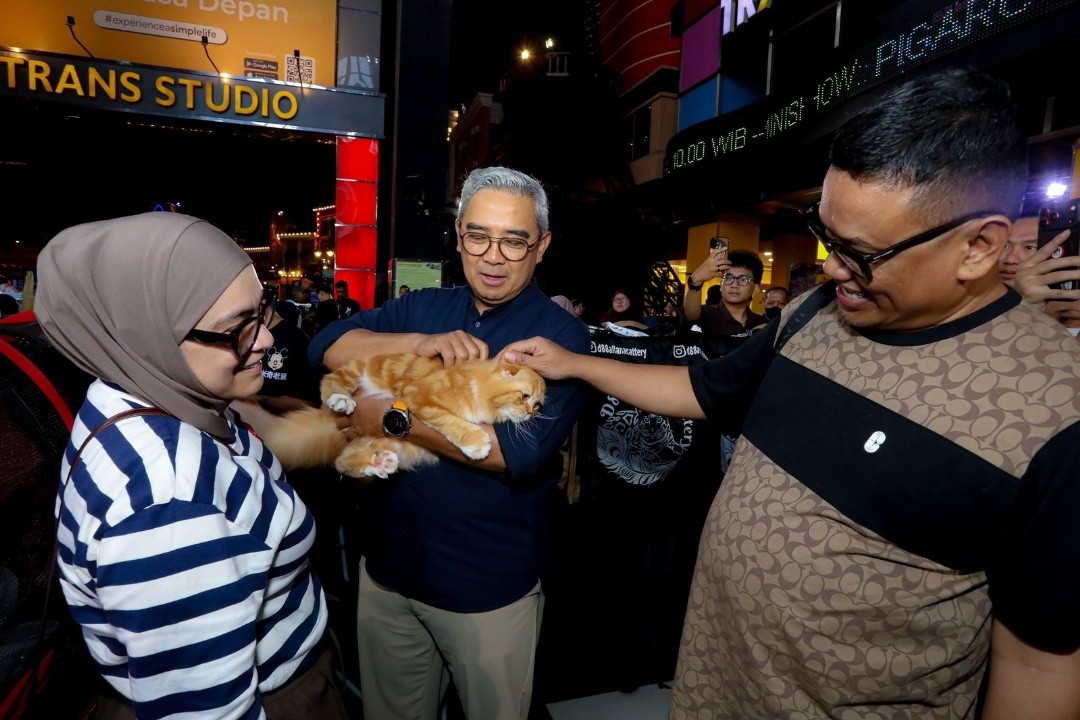 Shibuya Catwalk International Cat Show.di Trans Square, Trans Studio Mal Bandung, Jawa Barat. Foto: dokumentasi/istimewa