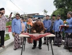 Resmikan Jembatan Jatra Winongo, Harda Kiswaya Ingatkan Infrastruktur Tulang Punggung Pertumbuhan Ekonomi