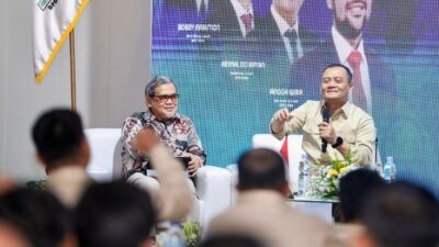Gubernur Jawa Tengah Ahmad Luthfi saat menghadiri Forum Bisnis Daerah (Forbisda) Himpunan Pengusaha Muda Indonesia (Hipmi) Jawa Tengah di Bandungan, Minggu (19/4/2026). Foto: dokumentasi