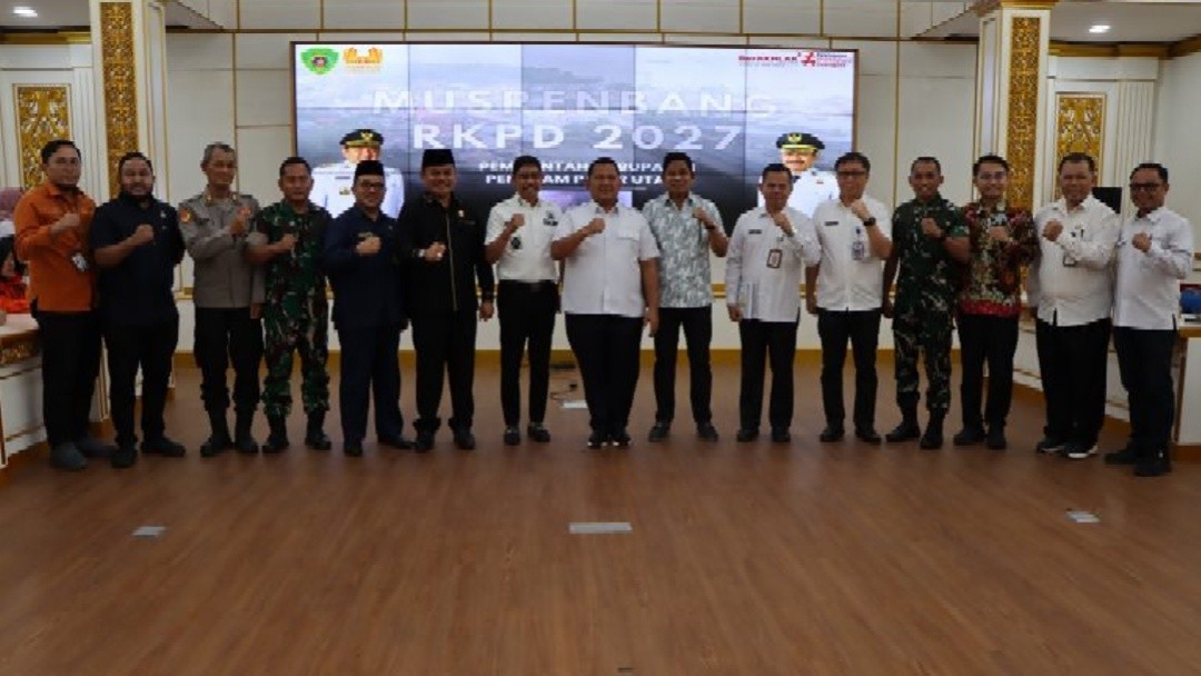 Musrenbang RKPD Kabupaten PPU Tahun 2027 di Aula Lantai III Kantor Bupati pada Rabu (1/4/2026).