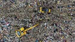 Sampah yang menggunung di TPA Kota Bandung. Foto: dokumentasi/istimewa