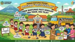 Ilustrasi gambar penerapan program Pasti Sekolah agar anak di kabupaten Banyumas mendapatkan akses pendidikan yang layak. Foto: Google Gemini