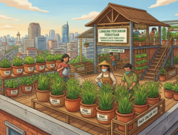 Perkuat Ketahanan Pangan dengan Tanam Padi di Pot