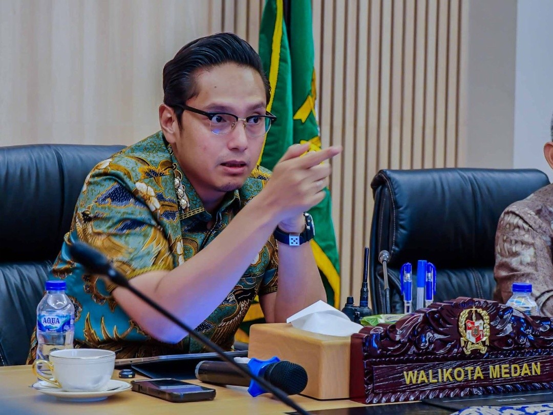 Wali Kota Medan Rico Tri Putra Bayu Waas. Foto: dokumentasi