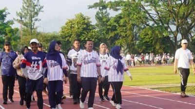 Jogging Track di kawasan Pusat Pemerintahan Kabupaten Sumedang. Foto: dokumentasi/istimewa