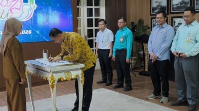 Bupati Kendal, Dyah Kartika Permanasari saat peluncuran Bunda Melati Plus. Foto: Yoedhi/Lingkar.co