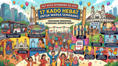Pemkot siapkan 17 Kado Spesial untuk warga Kota Semarang. (dok Gemini)