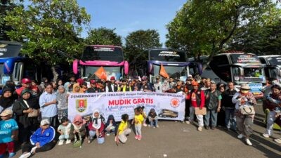 Pemkot Semarang fasilitasi program mudik gratis bagi warganya yang merantau di Jakarta melalui program Mudik dan Balik Rantau Gratis Tahun 2026. (dok Pemkot Semarang)