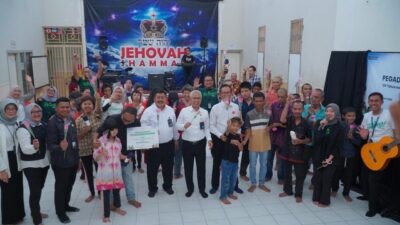 PT Pegadaian merayakan rayakan Hari Ulang Tahun (HUT) ke-125 melalui program berbagi di 125 panti asuhan (dok Pegadaian)