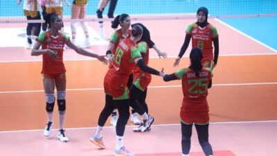 Jakarta Pertamina Enduro berhasil mengamankan gelar juara putaran pertama final four Proliga 2026. (dok Proliga 2026)