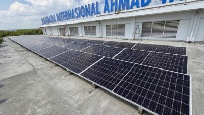 Bandara Ahmad Yani meraih ASEAN Energy Awards 2025 untuk kategori Green Building (Large Category). (dok Bandara A Yani)