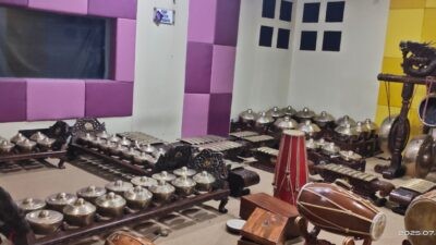 Dokumentasi alat instrumen gamelan Fakultas Bahasa dan Seni Unnes. (dok Istimewa)