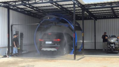 Garasi Biggie Car Wash di Jalan Kawi Raya no. 21, Kelurahan Wonotingal, Kecamatan Candisari resmi di buka. (dok Alan Henry)