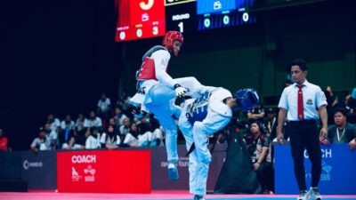 Atlet taekwondo asal Jateng, Ariqfalah menjadi salah satu wakil yang maju ke ajang internasional. (dok Istimewa)