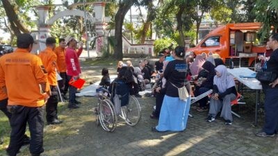 Layanan Inklusi Kota Semarang (LINKK Semar) ikuti pelatihan mitigasi dan kesiapsiagaan bencana. (dok Istimewa)