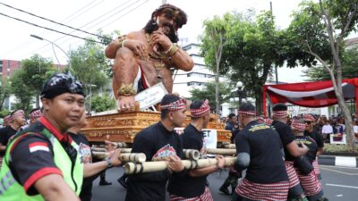 Pemkot Semarang bakal gelar Pawai Ogoh-Ogoh yang dijadwalkan berlangsung pada Minggu (26/4/2026). (dok Pemkot Semarang)