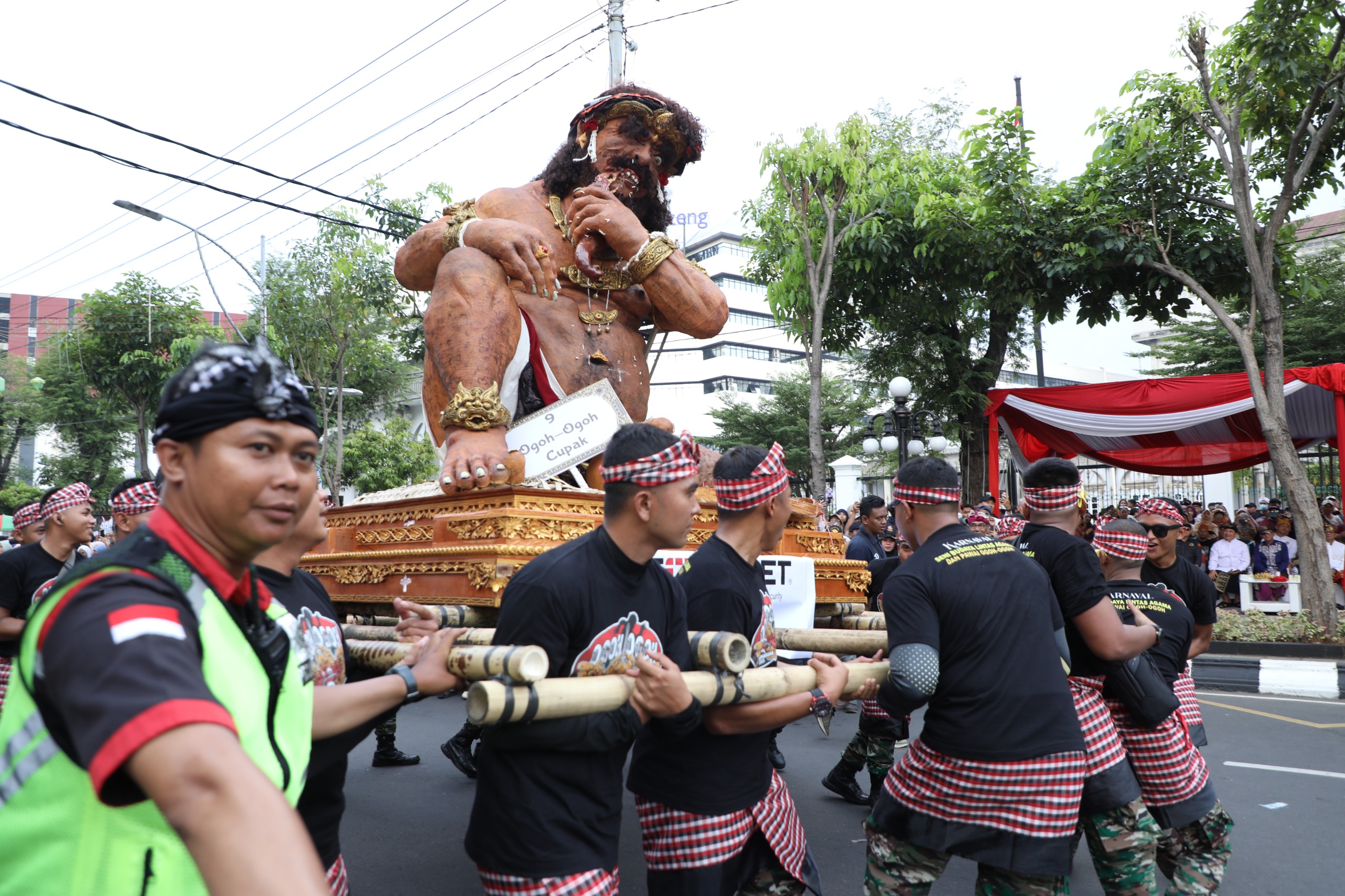 Pemkot Semarang bakal gelar Pawai Ogoh-Ogoh yang dijadwalkan berlangsung pada Minggu (26/4/2026). (dok Pemkot Semarang)