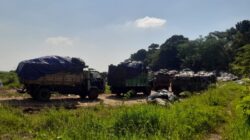 Puluhan truk mengantre TPA Darupono Kendal