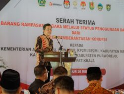 KPK Serahkan Aset Senilai Rp4 Miliar Eks Bupati Mojokerto Kepada Pemkab Magelang