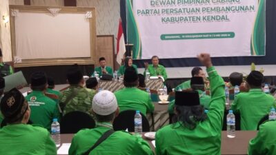 Suasana Muscab PPP Dapil Jateng I di hotel Pandanaran Semarang, Sabtu (2/5/2026). Foto: Rifqi/Lingkar.co