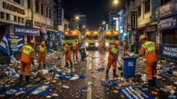 Konvoi Kemenangan Persib, DLH Kota Bandung Panen Puluhan Ton Sampah, Dominasi Botol Plastik