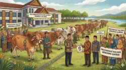 Pemprov Kaltara Salurkan 59 Sapi Kurban 1447 Hijriah Hasil Konversi, Menurun dari Tahun Sebelumnya 106 Ekor