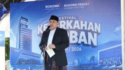 Kolaborasi Festival dan Iduladha, Bosowa Peduli Salurkan 98 Sapi dan 37 Ekor Kambing