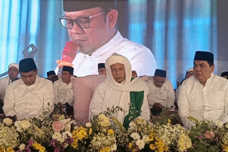 Kegiatan Pelantikan Jatma Aswaja se-Jateng dan DIY di Pondok Pesantren Darul Ulum Tragung, Kecamatan Kandeman, Kabupaten Batang, Jawa Tengah, Minggu (3/5/2026).