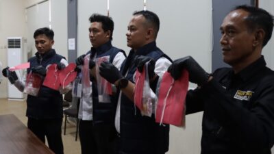 Konferensi pers kasus peredaran psikotropika di Ringinarum Kabupaten Kendal Jawa Tengah. Foto: istimewa