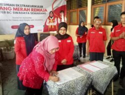 Terobosan Baru Pendidikan Kemanusiaan, PMI Kota Semarang Resmikan Ekstrakurikuler PMR di SLB BC Swadaya