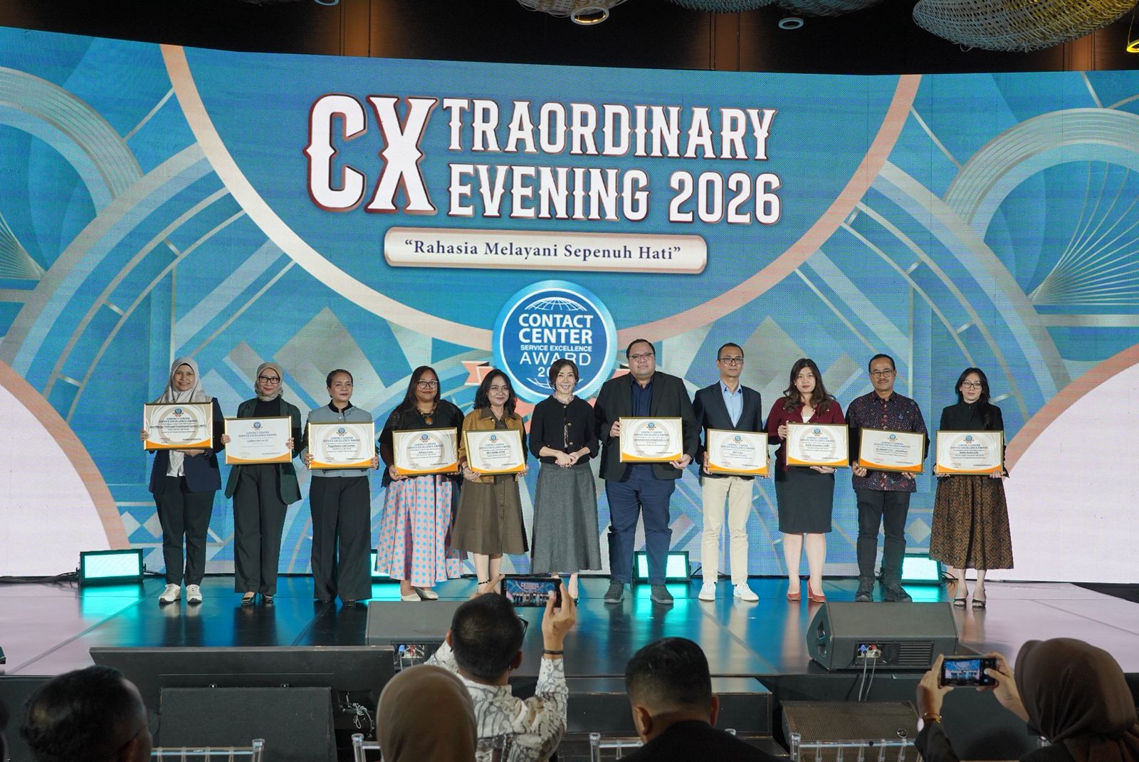 PT Pegadaian meraih penghargaan Contact Center Service Excellence Award (CCSEA) 2026 untuk kategori Multifinance Call Center. (dok Pegadaian)