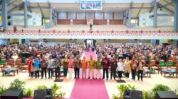 Suasana talkshow bertajuk MengEmaskan Indonesia: Golden Idea for Gold Generation di Auditorium Prof. Wuryanto, Universitas Negeri Semarang oleh PT Pegadaian Kantor Wilayah (Kanwil) XI Semarang. (dok Pegadaian)