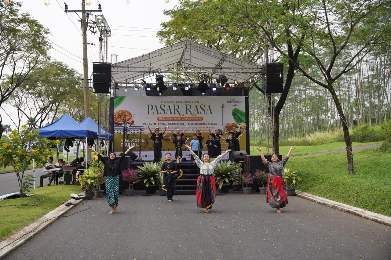 BSB Village by Arya Group kembali gelar acara pop up market dan festival kuliner Pasar Rasa Volume 3 setelah vakum sejak akhir tahun 2025. (dok Istimewa)