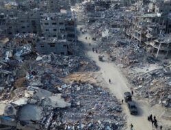 Krisis Gaza: Korban Tewas Capai 72.783 Jiwa, Ribuan Diduga Masih Tertimbun Reruntuhan